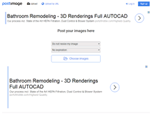Tablet Screenshot of postimages.org